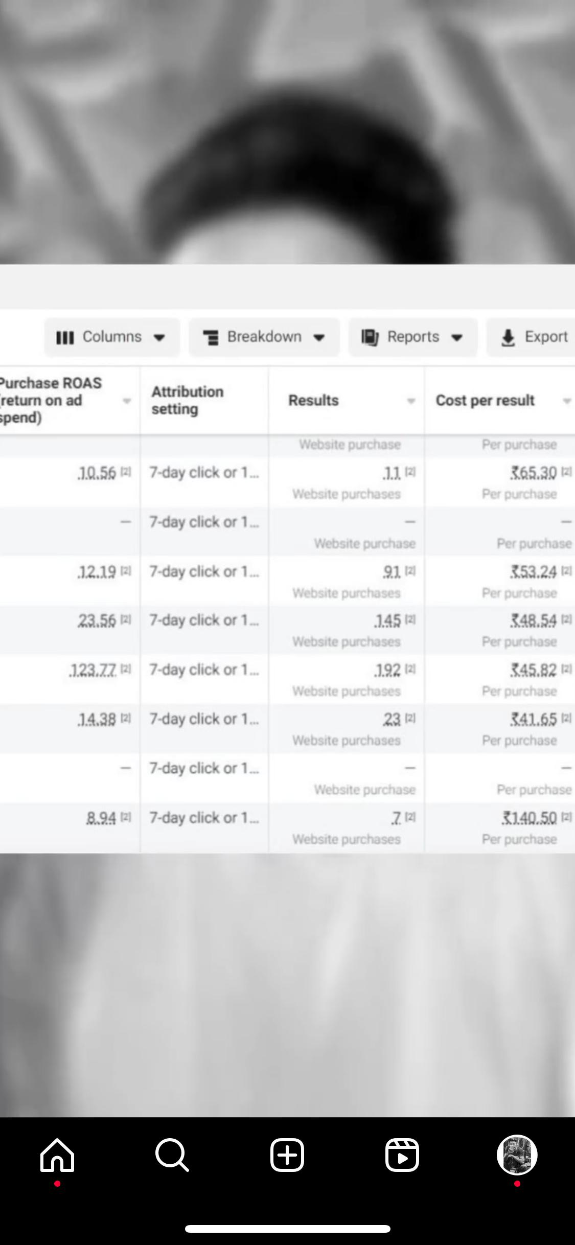 Meta Ads Result 1